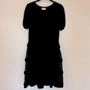 RED Valentino Black Lace Dress